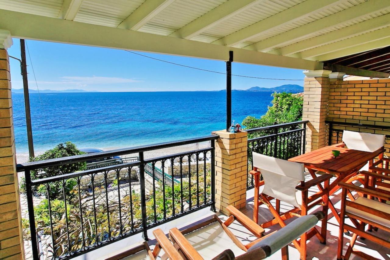 Kaminaki Beachfront Apartments Nisaki  Exterior photo